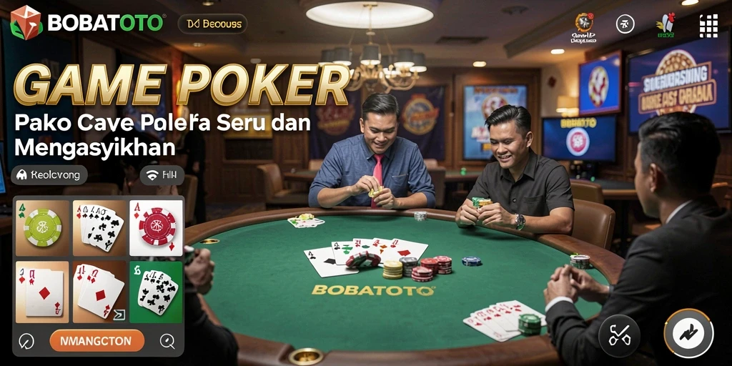 Gameplay seru di BOBATOTO dengan pemain yang fokus.