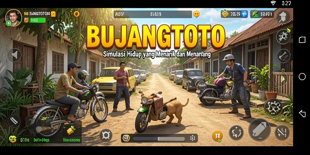 Tangkapan layar menampilkan gameplay mendalam dari BUJANGTOTO.