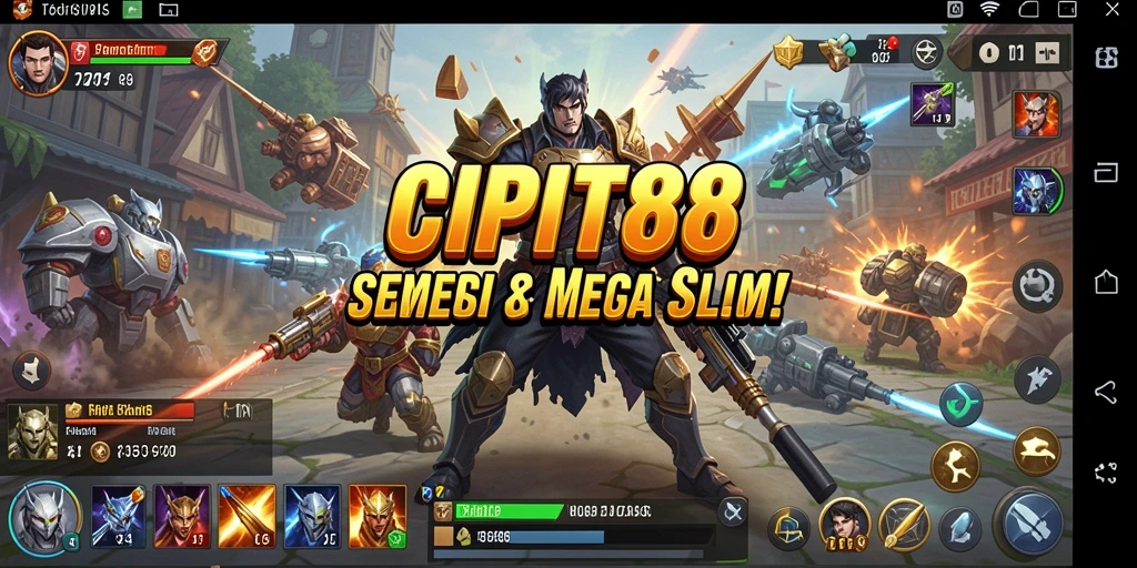 Tampilan gameplay menarik dengan strategi mendalam di CIPIT88.
