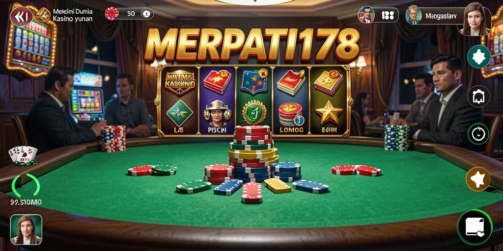 Tampilan gameplay seru dan mendebarkan di MERPATI178