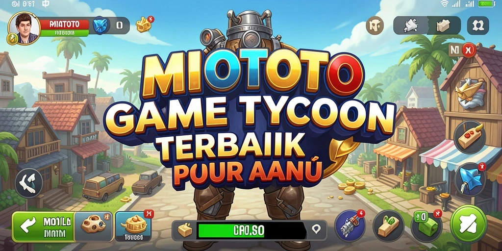 Tampilan seru gameplay Tycoon di MIOTOTO yang menarik.