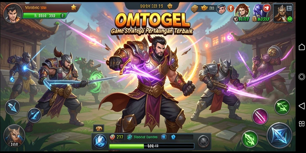 Tampilan screenshot gameplay menarik dari OMTOGEL.