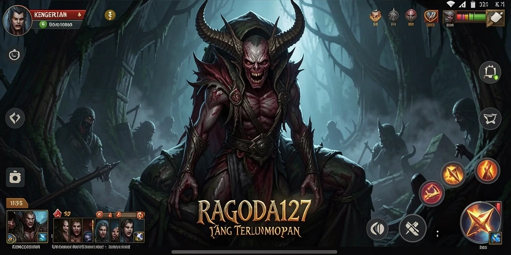 Screenshot gameplay PAGODA127 menunjukkan suasana horror yang mendebarkan.