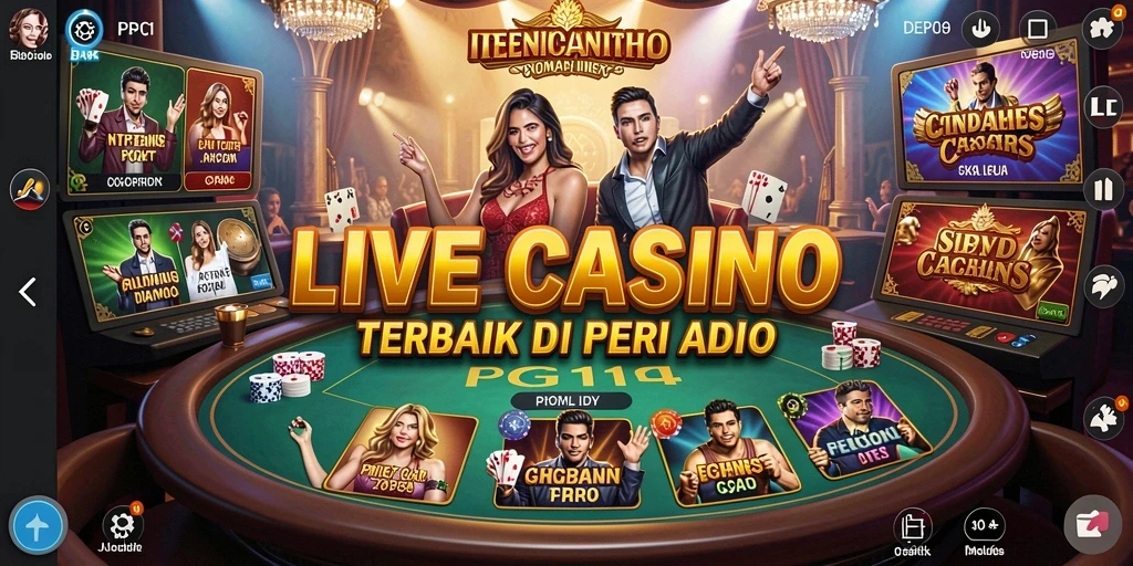 Tampilan gameplay PG11 yang menarik dan interaktif dalam Live Casino.