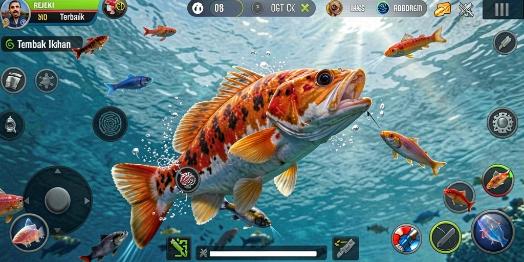Gameplay seru di REJEKI yang penuh warna dan tantangan.