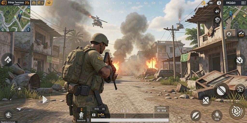 Gameplay seru dengan grafis menakjubkan dari RKGG.